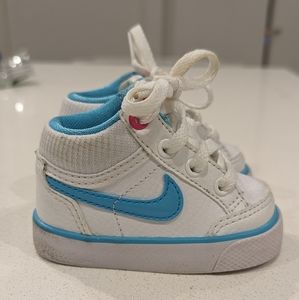 Baby Nike high tops size 2c